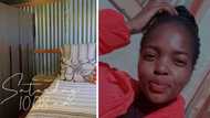 Mzansi woman proudly shows off her neatly furnished 2-room shack, impressed peeps show her love online