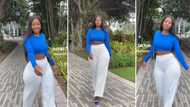 Gorgeous curvy lady goes TikTok viral, has Mzansi men swooning over her undeniable beauty: “Goddess”