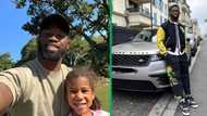 Springboks captain Siya Kolisi and his daughter jam to Tyler ICU's song Mnike