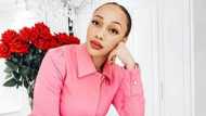 Eish: Thando Thabethe breaks her toe in freak accident while working out