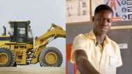 Essilfie Abraham: Takoradi Technical Institute student builds Africa's first excavator that uses water as fuel