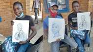 Village artist stuns South Africans with beautiful artwork