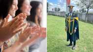 Master’s graduate flexes academic success online leaving Mzansi inspired: “It’s been nothing but a thrill”