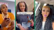 "Beer & sprite?": Mzansi woman sparks debate with Zulu mimosa drink in funny TikTok video