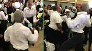 Polokwane man's groove moves at Lutheran church has Mzansi hyped