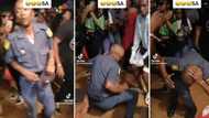 Video of SA cop dancing and partying in police uniform goes TikTok viral, citizens stunned: "New mahlalela"