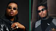 Rapper Anatii rubs shoulders with American star Gunna in Paris