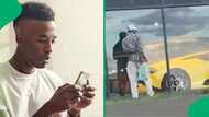 "One day is one day": Malome captured window shopping supercars, video gets Mzansi people talking