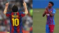 Barcelona finally hand Lionel Messi shirt to youngster Ansu Fati