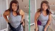 Itumeleng Bokaba's viral TikTok video of body shaper leaves people inspired