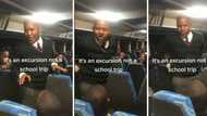 Schoolboy shows off fancy English twang on school trip, Mzansi has a good laugh: "It's an excursion"