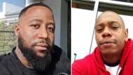 Cassper Nyovest hangs with US comedian Dave Chappelle in Ghana, Mzansi impressed: "From Mafikeng to the world"