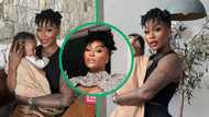 Lamiez Holworthy's Durban July slay done with baby at her side, gushes over how youngest child's handled 1st flight