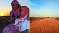 Dubai dunes: Ferguson's treat kids to retreat into the desert