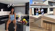 Young lady proudly shows off five-bedroom double-storey home, leaves many wowed