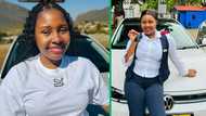 From taxi to dream car: Nurse celebrates owning her own car by blasting 'iPlan' by Dlala Thukzin