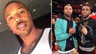 Michael B Jordan bumps into former bully on red carpet while promoting 'Creed III’, actor calls woman out