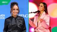 American singer Mya receives walk of fame star on her first SA visit