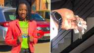 Brilliant 20-year-old bags lux crib worth R900k, Mzansi wowed by boss babe moves