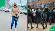 "Show them slender": Learners open a circle showing off dance moves at school, SA entertained