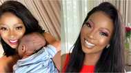 Pearl Modiadie posts picture of her son, says he is her whole heart