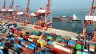 China says exports rise for first time in seven months