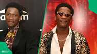 'Shaka Ilembe' star Lemogang Tsipa shows off his grandmother at the Season 2 premiere