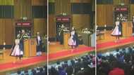 Pretoria graduate catwalks on stage before collecting qualification, video goes viral