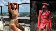 Kelly Rowland flaunts her perfect hourglass figure in a stunning figure-hugging gown, fellow celebs love the look