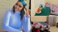 From sponge mattress to bed: Young lady shows progress on humble 1-room home