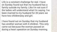 "Your husband is a widow": Lady finds out husband has 2nd family after other wife dies