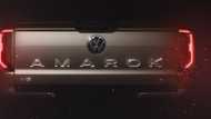 Volkswagen releases more teaser images of its new Amarok that will be built in South Africa