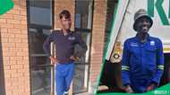 "You earn an honest living": Garbage collector flexes his job with pride, SA touched