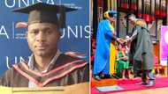 Limpopo policeman graduates with BA Police Science from UNISA: SAPS and Mzansi shower the Captain with praise