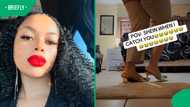Woman’s Shein heels bend dramatically, leaving Mzansi in stitches