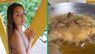 TikTok of video of chicken cooking in sync with Tyla's 'Water' gets 49M views, SA in tears