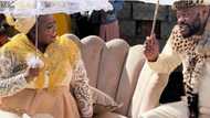 Nokwazi Dlamini's Umembeso ceremony in 5 pics, fans elated as singer is officially married