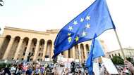 Georgians rally en mass for EU, urge government to quit