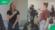 Former 'Scandal!' actor pranks newbie into singing national anthem: "Welcome to the team"