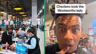 Man thinks Checkers upgraded to Woolworths lady's voice, SA amused by TikTok video of store's big change