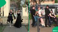 "Beautiful and unique": SA raves over pupils' unforgettable trolley entrance at matric dance