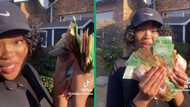 Gauteng woman running vending business flaunts her income in TikTok video