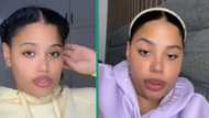 Woman's TikTok Video in isiZulu explaining her heritage nearly at 1M views, SA in awe of stunner's face