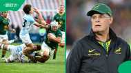 Rassie Erasmus left disappointed after rising rugby star fails doping test