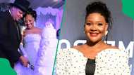 Zanele Mbokazi's husband Bishop Nkambule celebrates their 13th wedding anniversary: "I love you still"