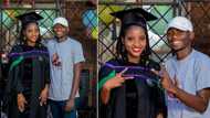Man posts snaps of mom on graduation, Mzansi doesn't believe him