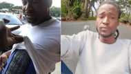 Man shows off his waist trainer and assures ladies they are not alone, Mzansi lol at the ridiculous pic
