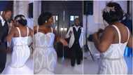 He came prepared: Massive reactions as groom steals show while battling with wife on the dancefloor