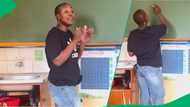 Teacher shows students unique division method, South Africa impressed by TikTok video