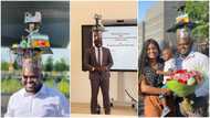 Man bags PhD in Europe aged 30, celebrates with pics in full robe and mad hat